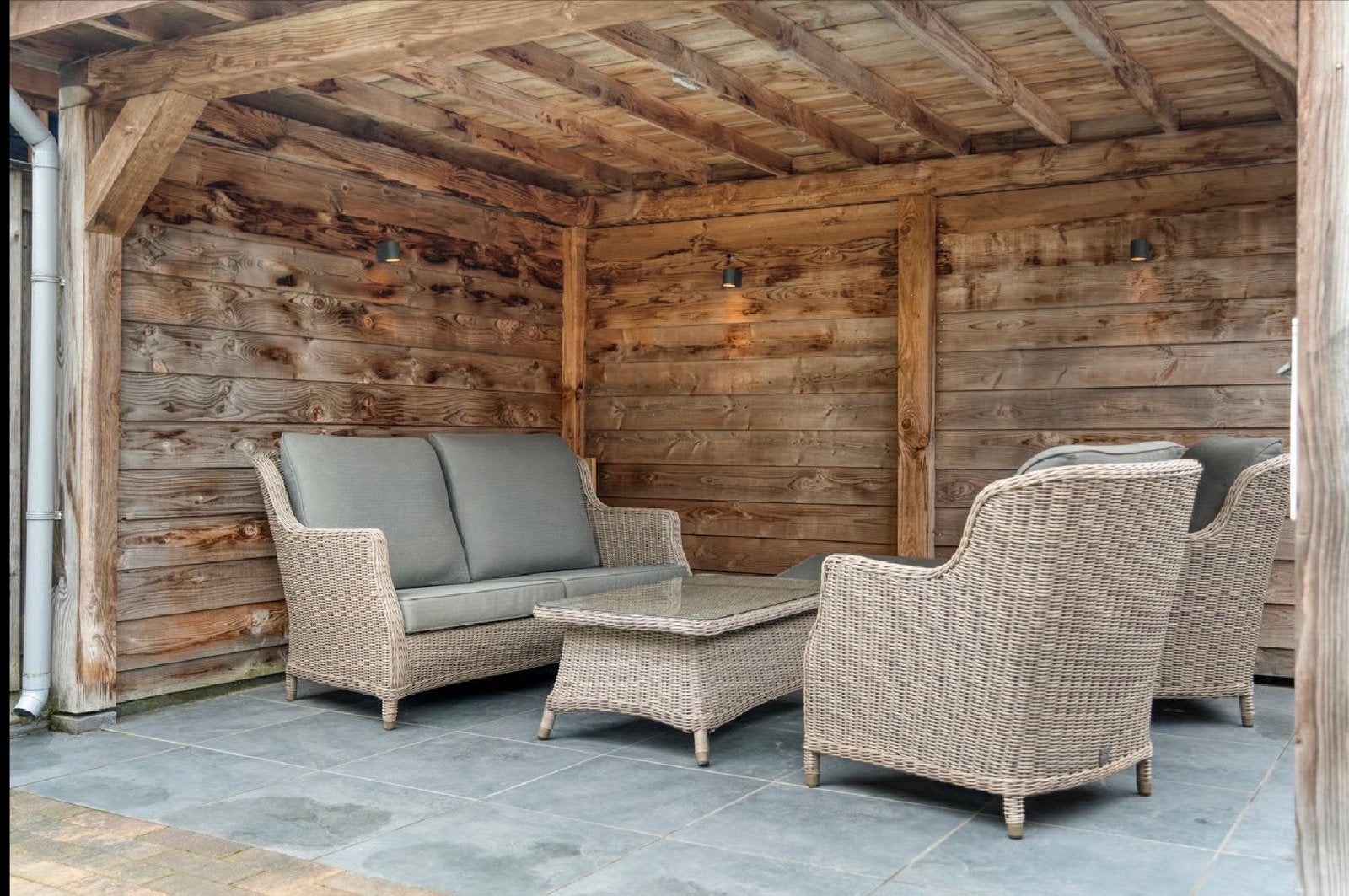 Zo goed als nieuwe Brighton loungeset, Ophalen, 4 zitplaatsen, Zo goed als nieuw, Loungeset