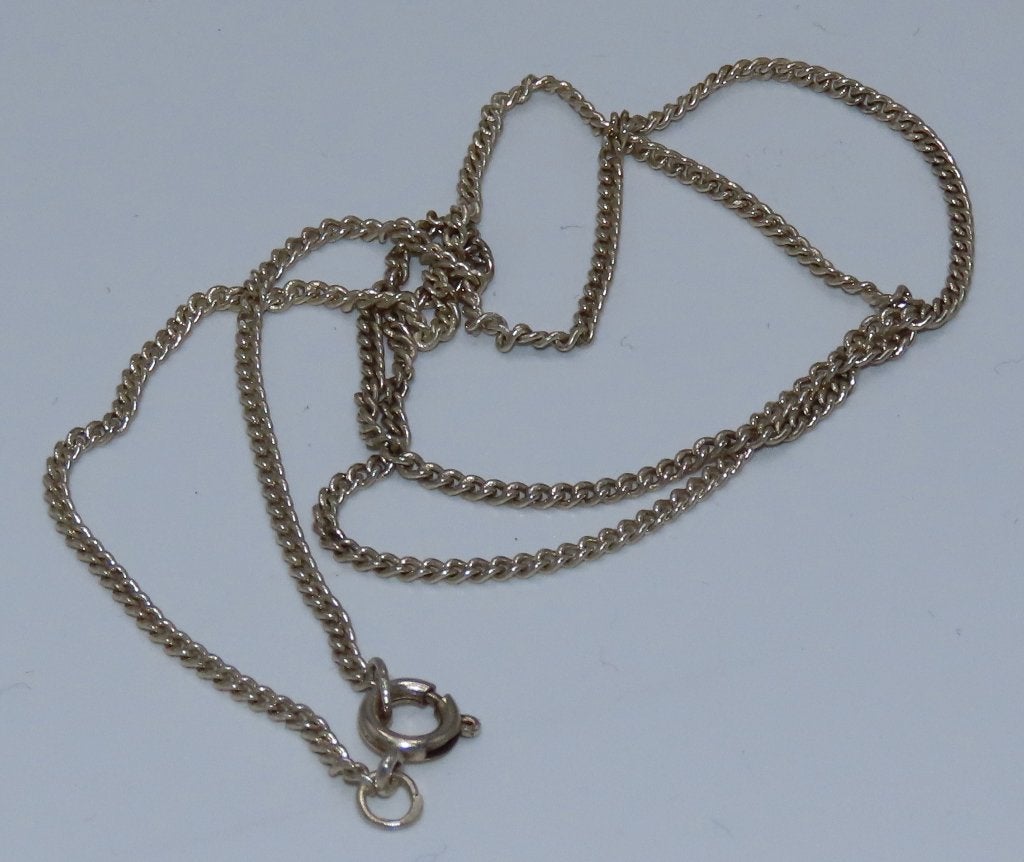 ZILVEREN KETTING, Verzenden, Zo goed als nieuw, Zilver, Zilver