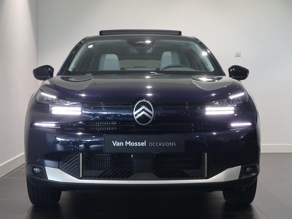 Citroen C4 Hybrid 145pk Max - MASSAGE STOELEN - PANORAMISCH, Auto's, Citroën, Gebruikt, Euro 6, 1199 cc, Blauw