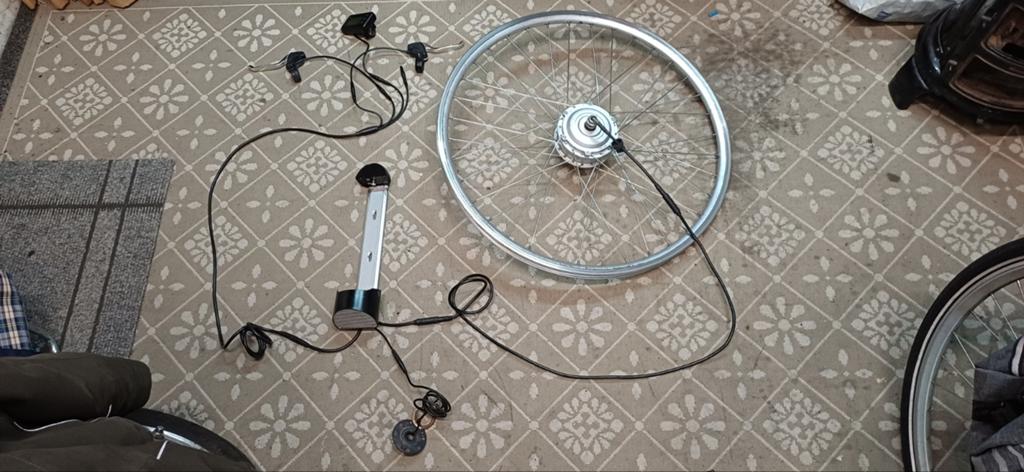 Te koop: fiets ombouw set., Ophalen, Gebruikt, Motor