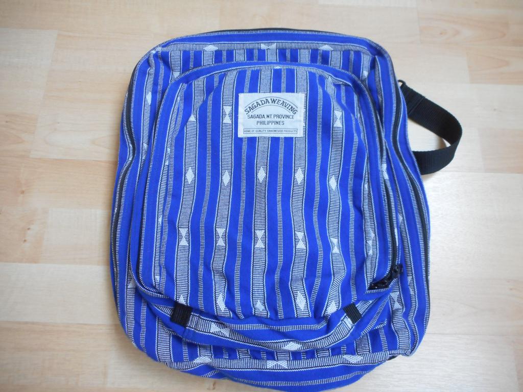 Stoffen rugzak , tas van Sagada Weaving Filippijnen, Overige merken, 25 tot 40 cm, Ophalen of Verzenden, Zo goed als nieuw