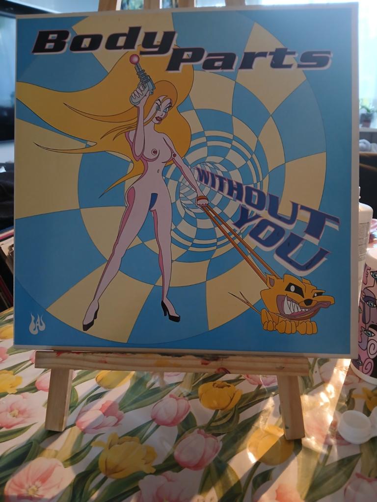 Body Parts Without You  vinyl maxi single, Maxi-single, Zo goed als nieuw, Pop, 12 inch