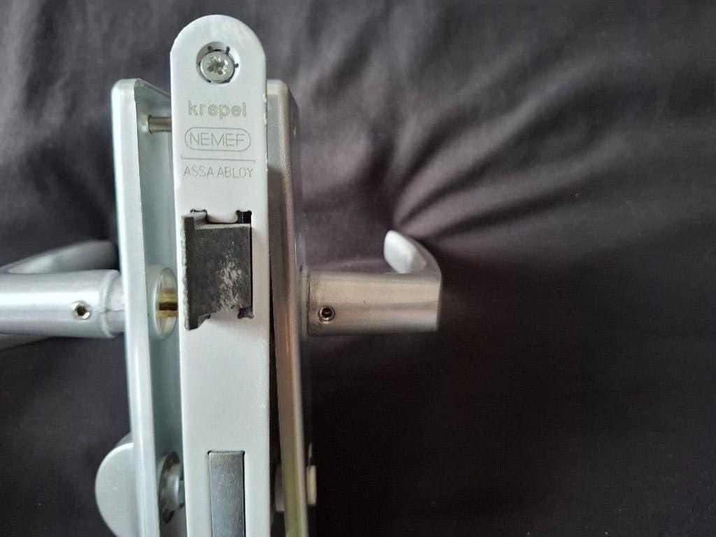 Krepol Nemef ASSA ABLOY Deurbeslag Set, Ophalen of Verzenden, Gebruikt, Overige materialen, Klink of Kruk