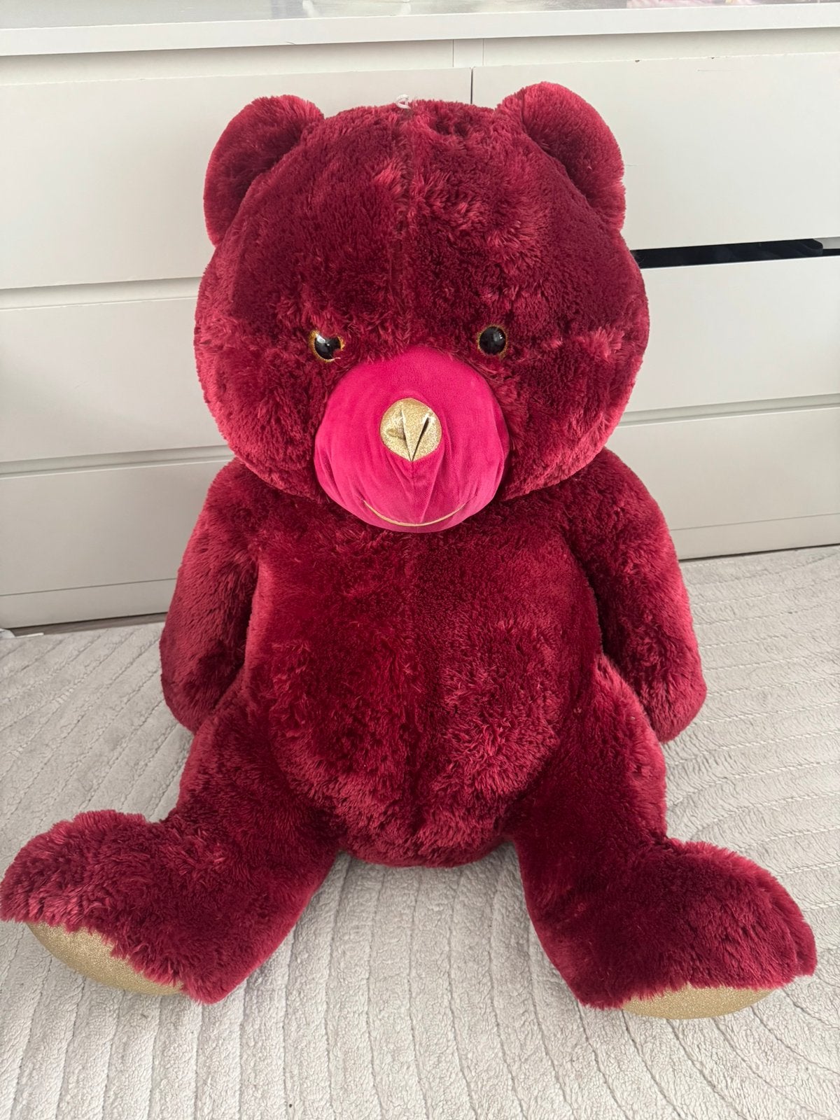Xxl teddybeer, Kinderen en Baby's, Ophalen of Verzenden, Zo goed als nieuw, Beer