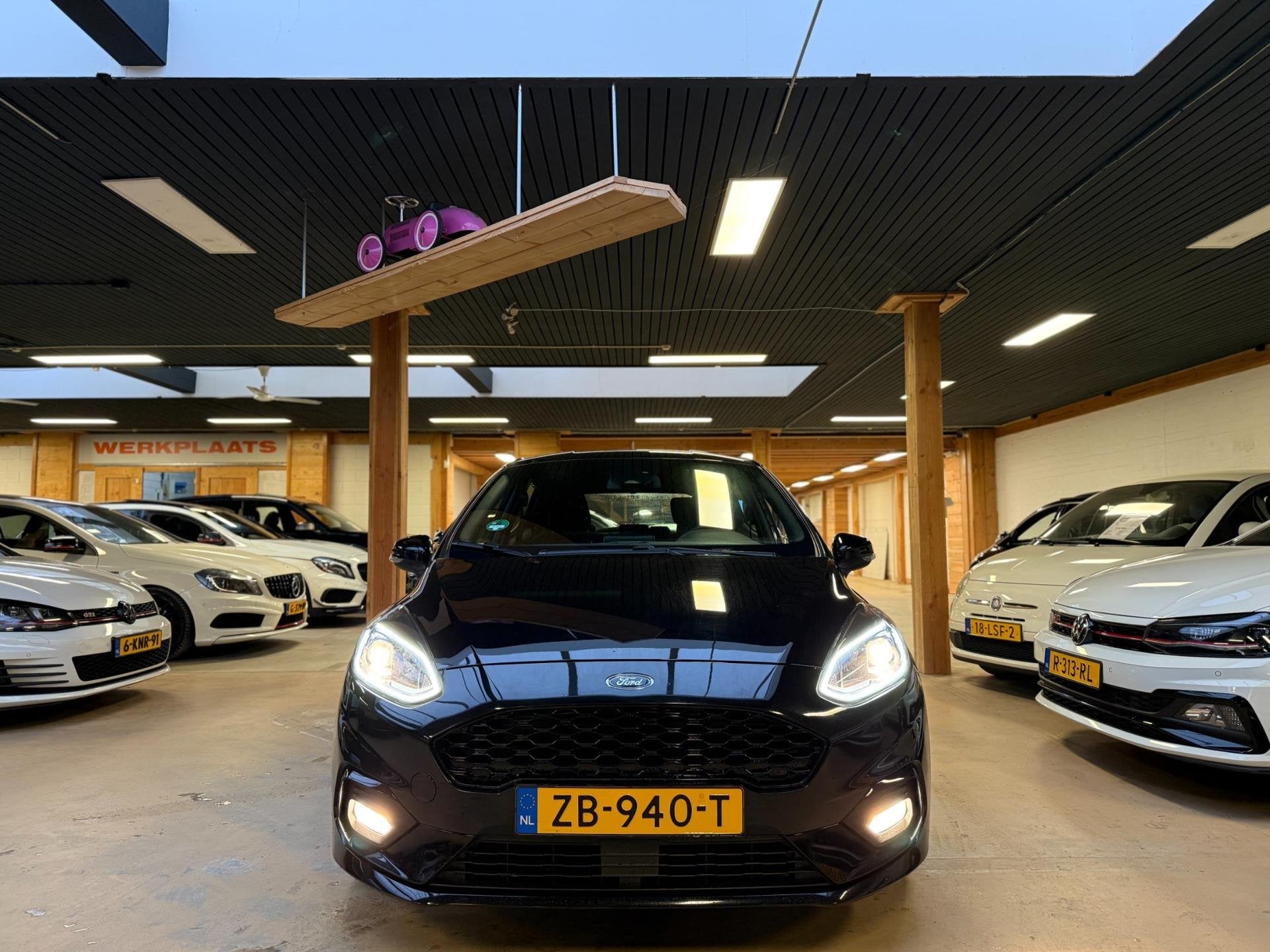 Ford Fiesta 1.0 EcoBoost ST-Line 150PK Airco Cruise Control, Gebruikt, Euro 6, 580 kg, Origineel Nederlands