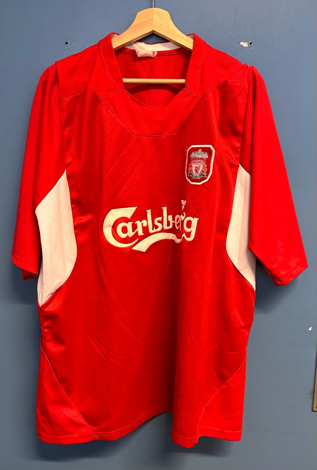 Vintage Liverpool Gerrard shirt XXL - Niet origineel, Ophalen of Verzenden, Gebruikt, Shirt