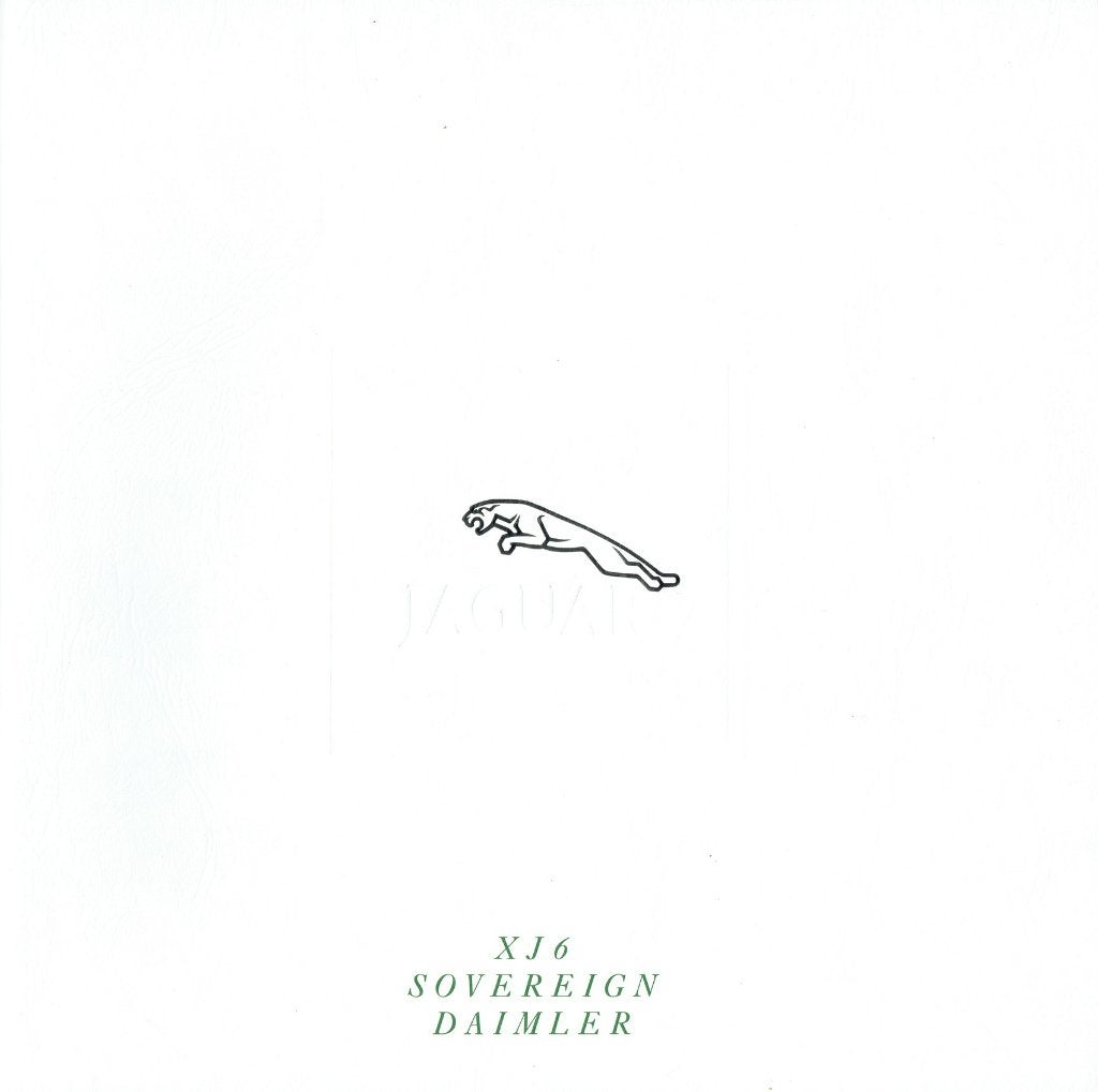 Folder Jaguar XJ6, Sovereign & Daimler (1990), Ophalen of Verzenden, Gelezen, Overige merken