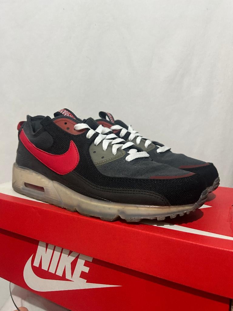 BIJNA NIEUW! Maat 46 - Nike Air Max Terrascape 90 Uni Red, Overige kleuren, Verzenden, Nike, Nike
