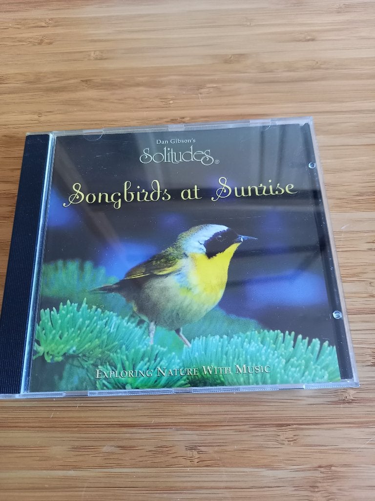 CD Dan Gibson Solitudes Sonbirds At Sunrise, Cd's en Dvd's, Cd's | Meditatie en Spiritualiteit, Ophalen of Verzenden, Zo goed als nieuw