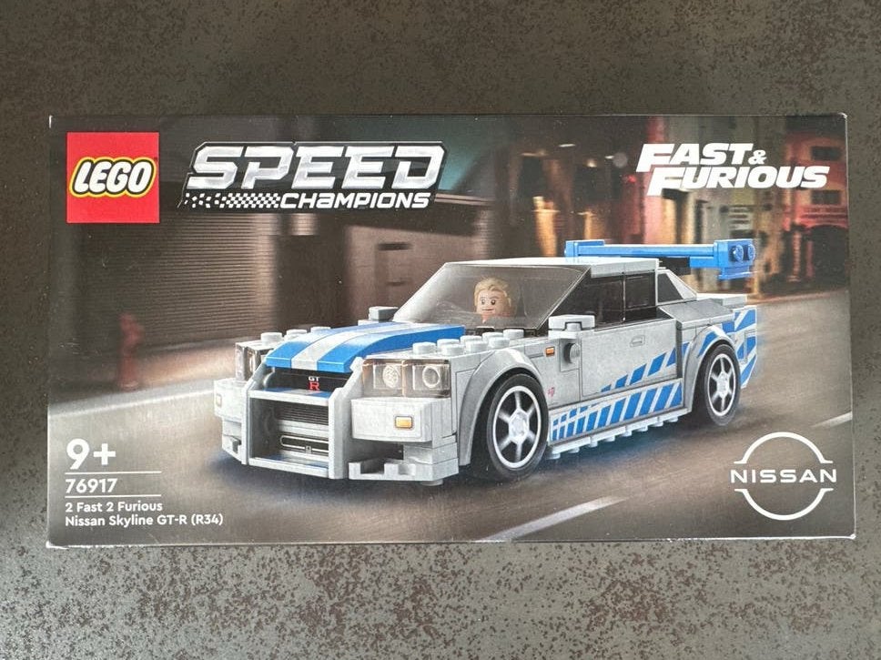 LEGO Speed Champions Nissan Skyline GT-R (R34) Fast & Furiou, Lego, Nieuw, Compleet, Complete set