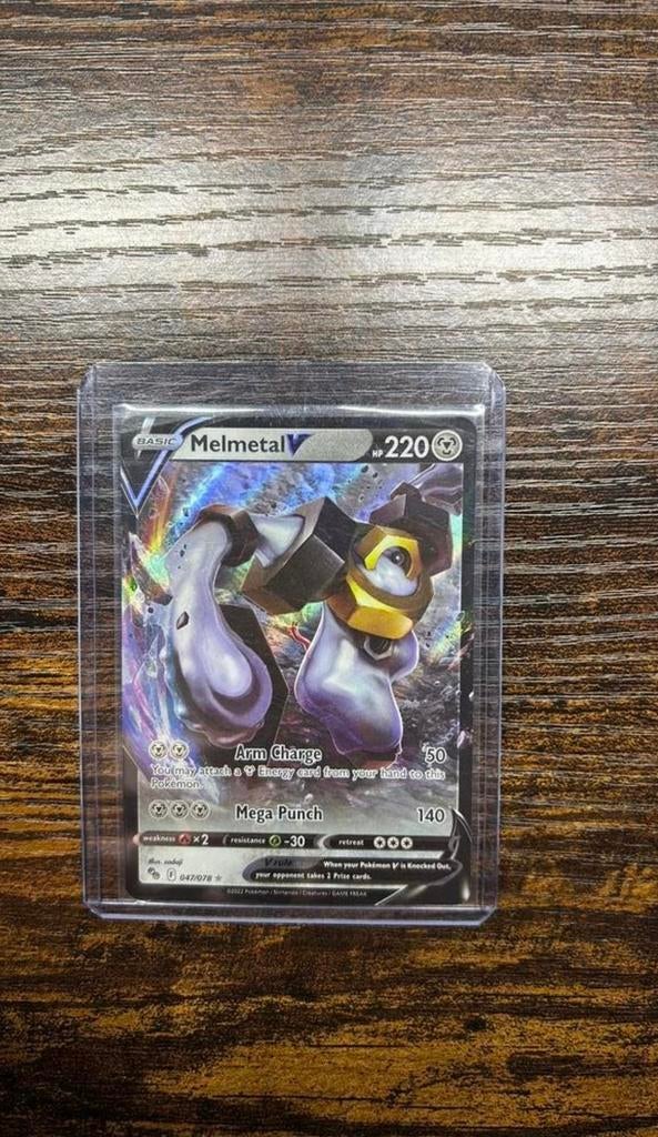 Melmetal V (047/078) Pokemon GO, Hobby en Vrije tijd, Ophalen of Verzenden, Zo goed als nieuw
