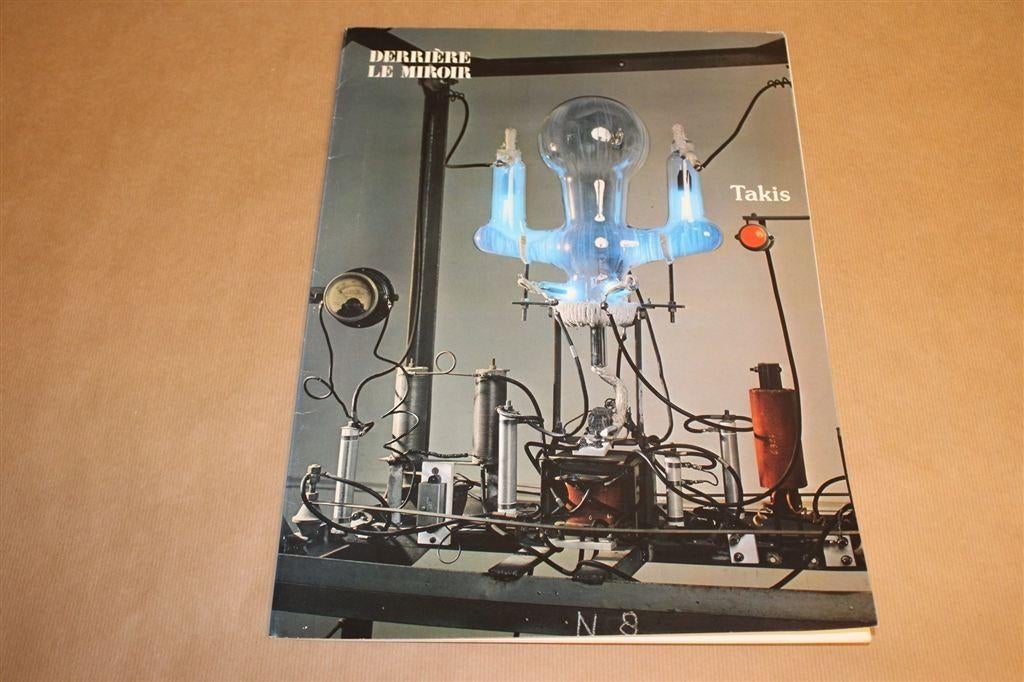 Kunstuitgave Derrière Le Miroir. Takis. Zeldzaam. 1981., Ophalen of Verzenden, Gelezen