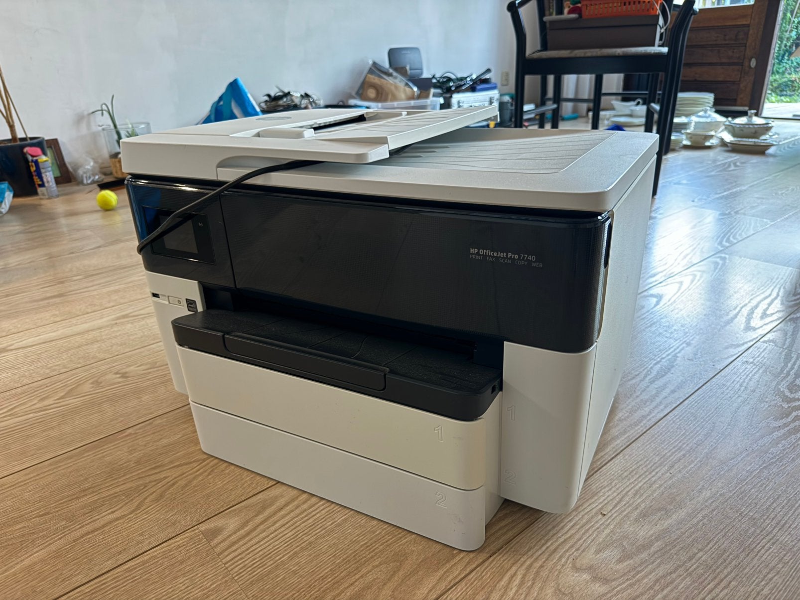 HP officejet Pro 7740, Ophalen, Gebruikt