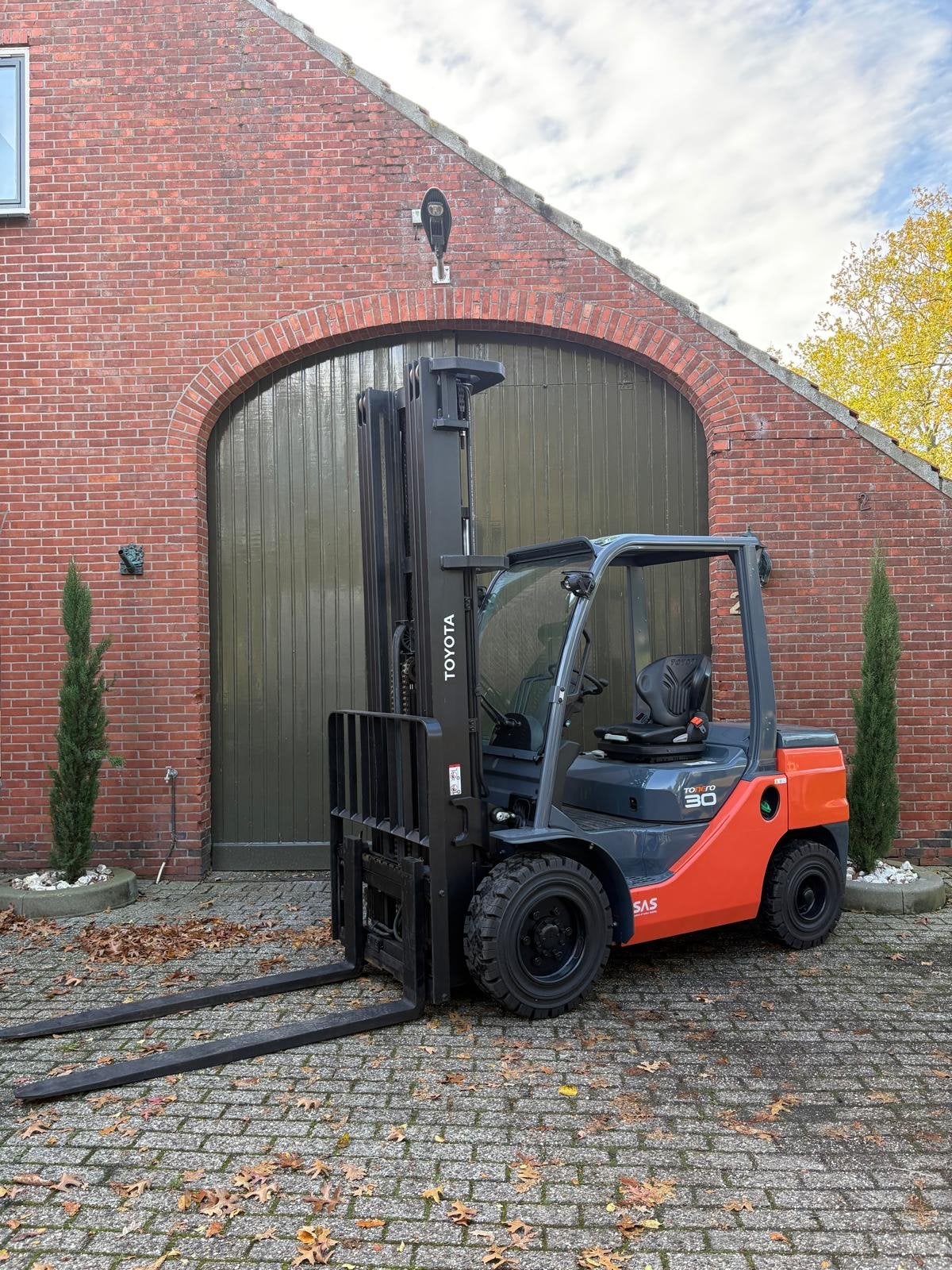 Toyota 3 Tons vorkheftruck - Nieuw, 2000 tot 3000 kg, Ophalen of Verzenden, Diesel, Heftruck