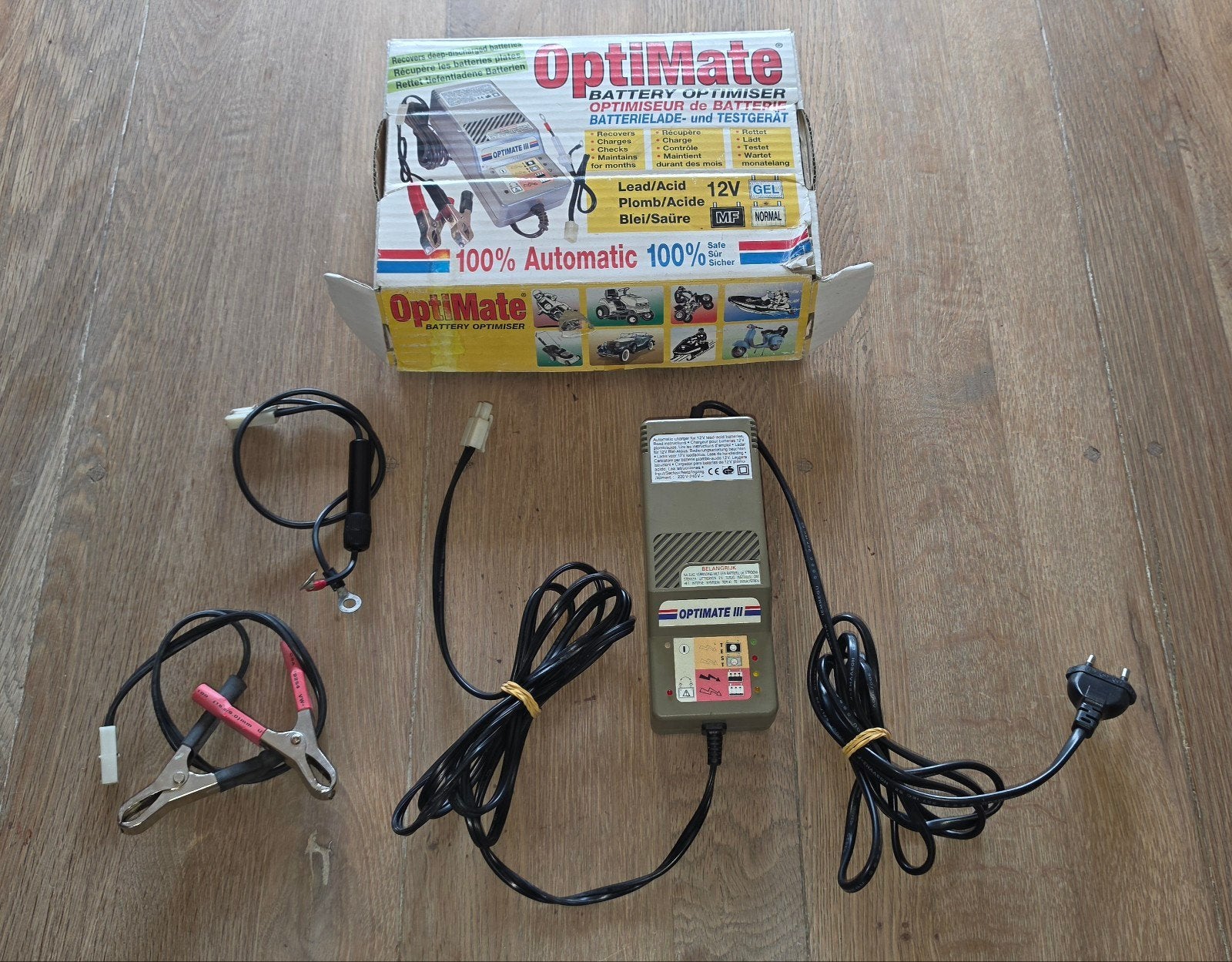 Optimate 3 druppellader, Gebruikt