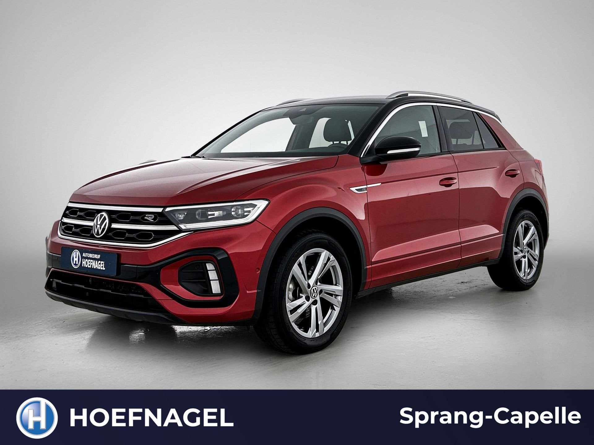 Volkswagen T-Roc 1.0 TSI R-Line | Camera | CarPlay | Adaptiv, Auto's, Volkswagen, Voorwielaandrijving, Stof, Gebruikt, Zwart