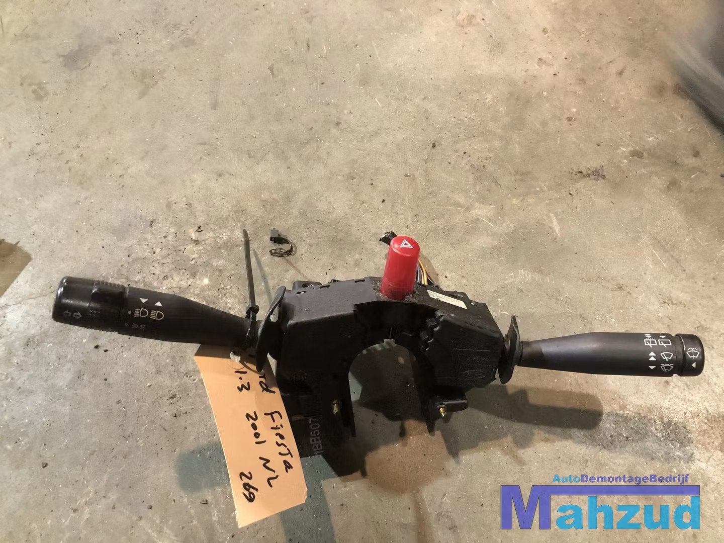 Ford Fiesta 4 knipperlicht schakelaar combischakelaar alarm, Gebruikt, Info@ford.com, Ophalen of Verzenden, Ford