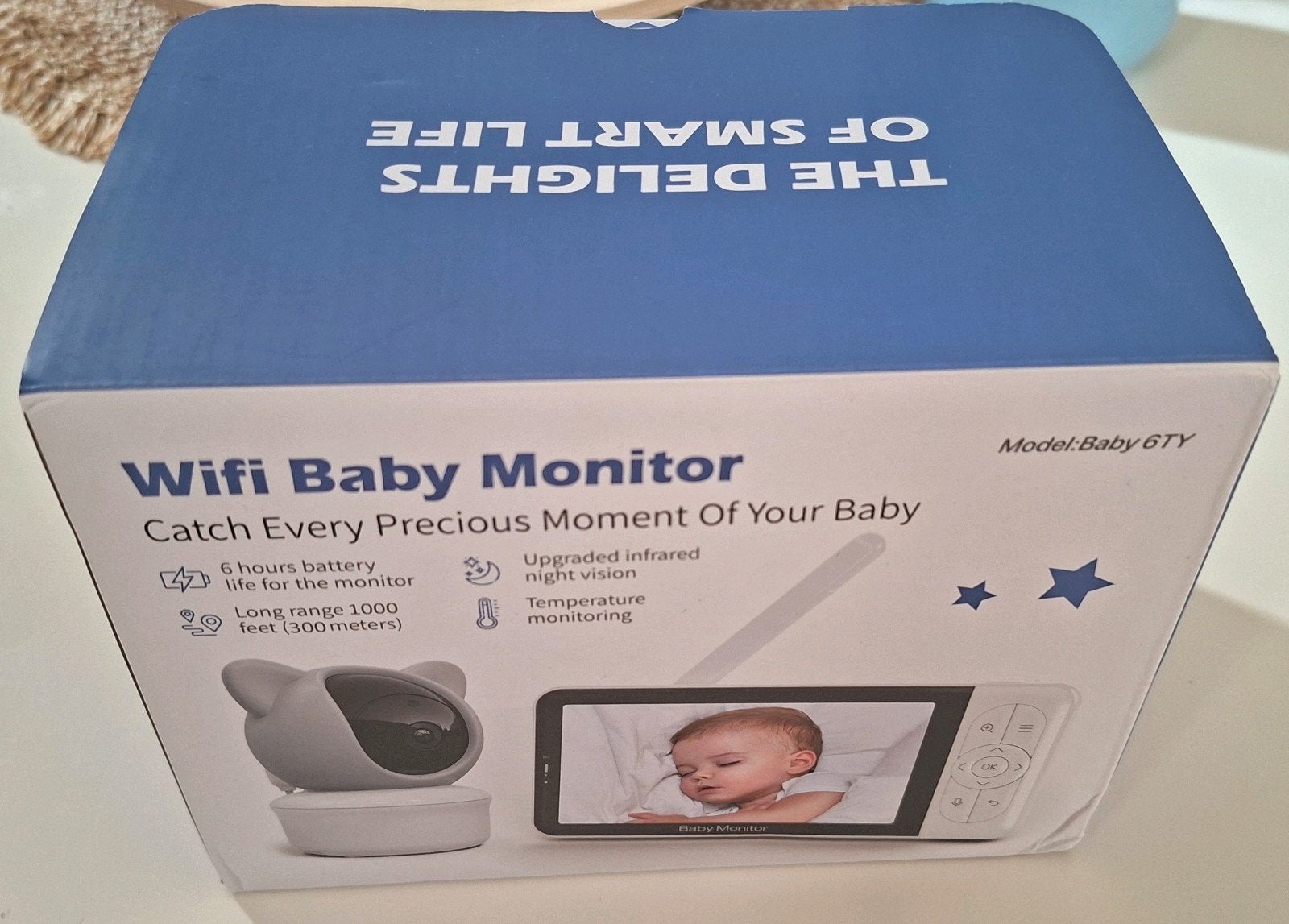 Nieuwe Wifi Babyfoon met Camera en Terugspreekfunctie, Kinderen en Baby's, Babyfoons, Ophalen