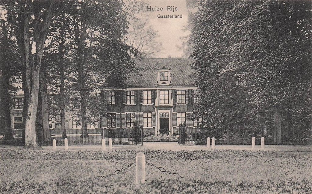 703-381-037 Huize Rijs Gaasterland, Verzenden, Voor 1920, Friesland