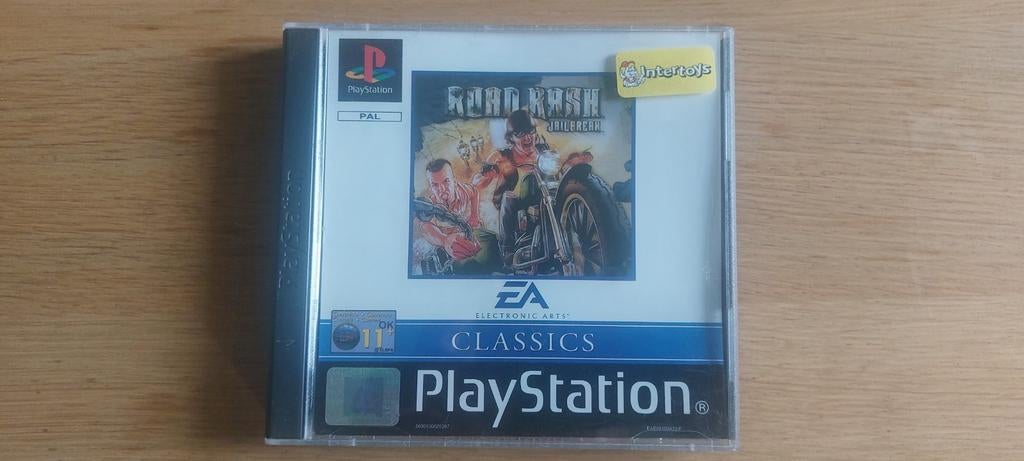 Road Rash Jailbreak - PlayStation 1, Spelcomputers en Games, 1 speler, Racen en Vliegen, Ophalen of Verzenden, Zo goed als nieuw