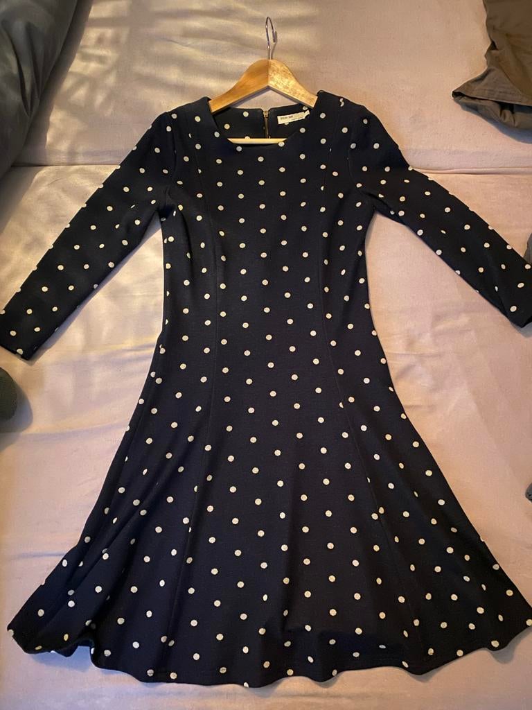 Sissy Boy stippenjurk, Maat 38/40 (M), Blauw, Ophalen of Verzenden, Knielengte