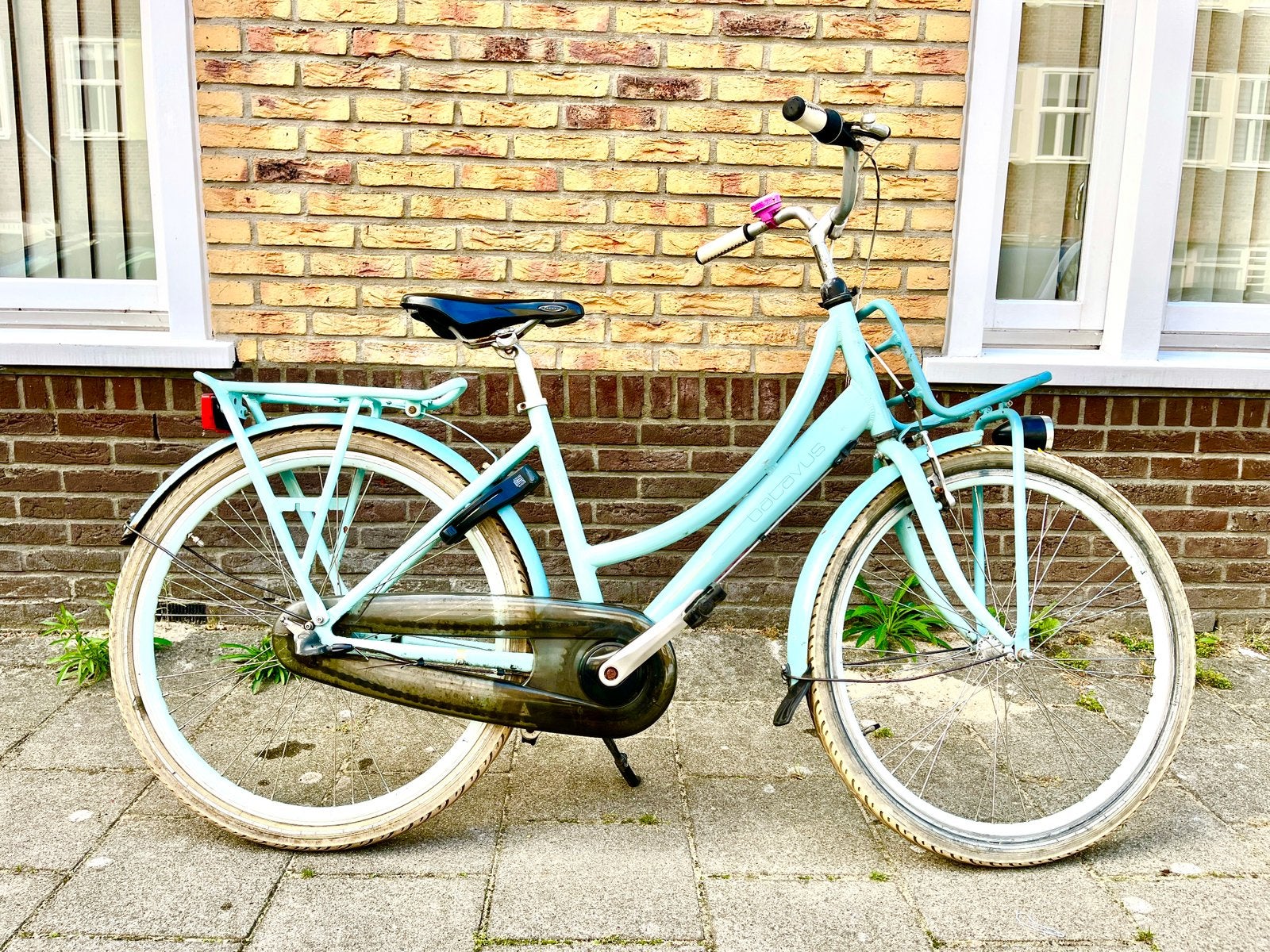 Meisjefiets Batavus 26”, Ophalen, Gebruikt, 26 inch of meer, Handrem