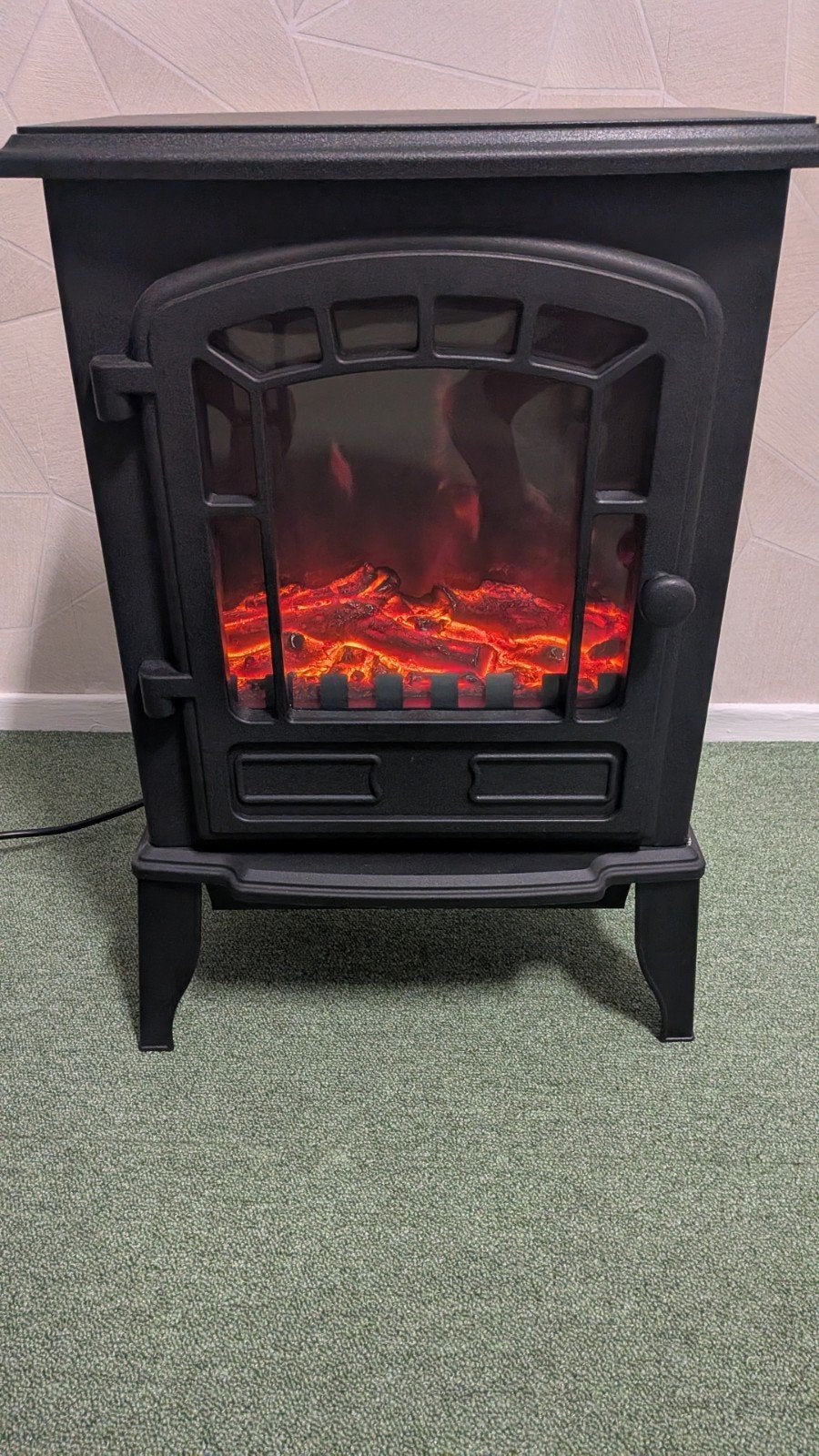 Elektrische haard - Classic Fire AJ150, Ophalen, Zo goed als nieuw, Vrijstaande haard, Elektrische haard