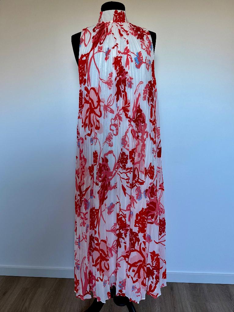 's Oliver, prachtige nieuwe maxi jurk in plisé, mt. 40, Kleding | Dames, Jurken, Maat 38/40 (M), Overige kleuren, Verzenden, Nieuw