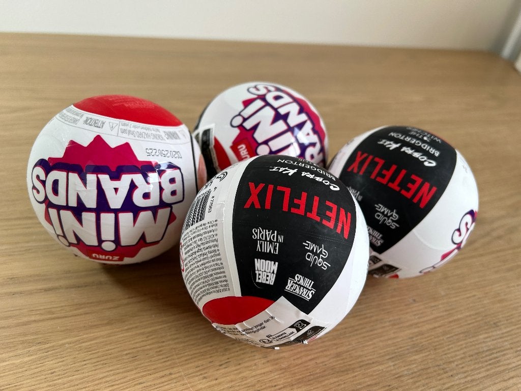 NIEUW | 4x Zuru Mini Brands Netflix, Verzamelen, Ophalen of Verzenden, Nieuw