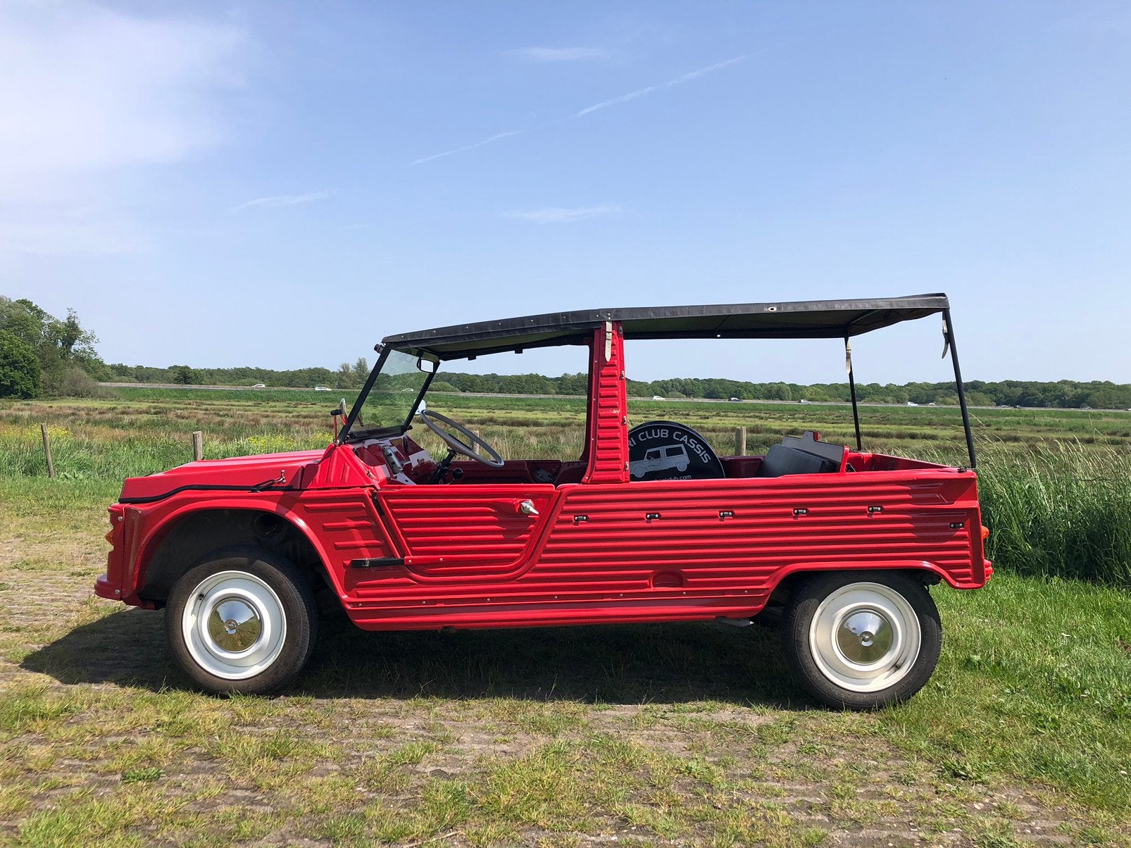 Citroën Mehari 1971 Rood, Auto's, 602 cc, Cabriolet, Origineel Nederlands, 26 km/l
