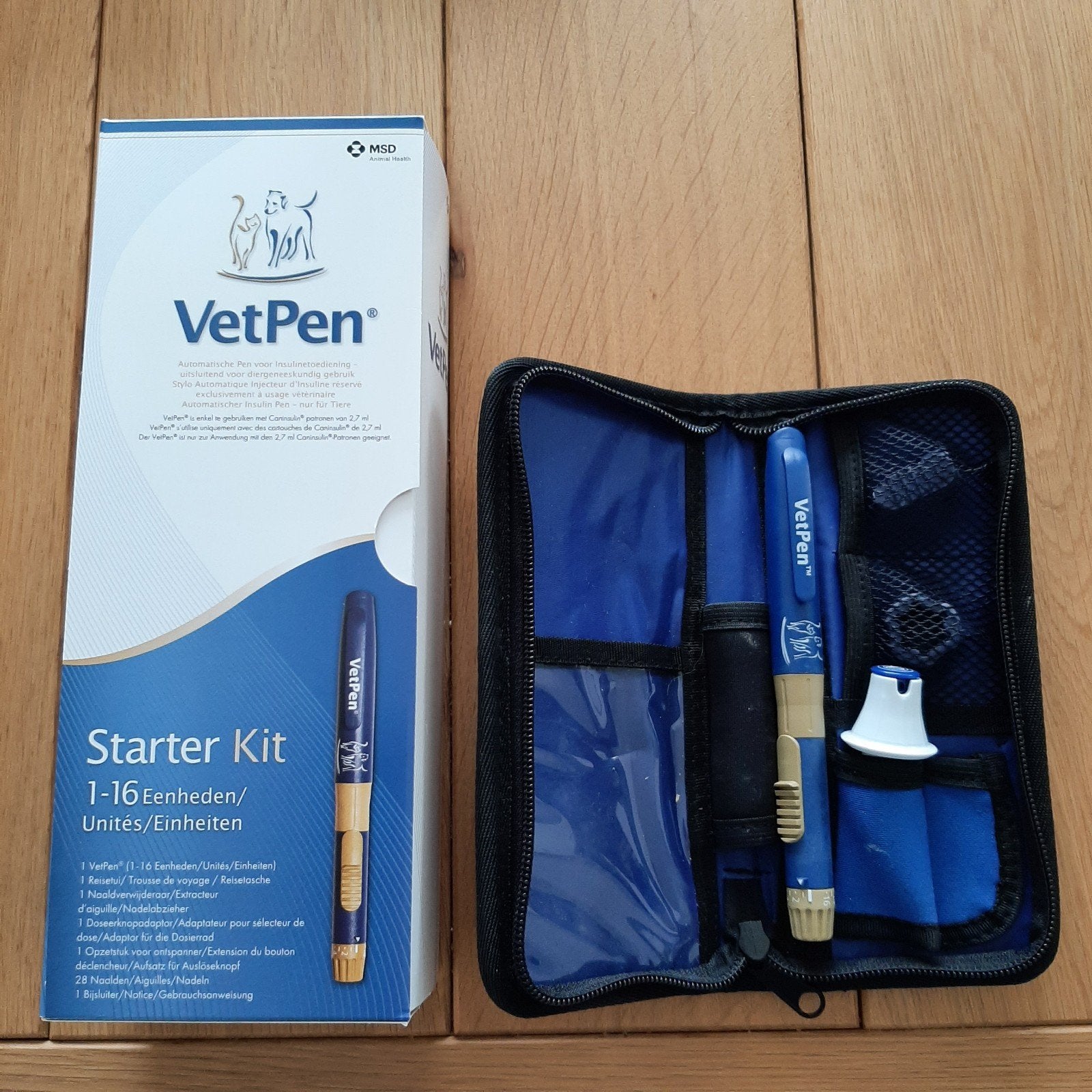 VetPen insulinepen voor honden en katten (zonder medicatie), Ophalen of Verzenden, Zo goed als nieuw