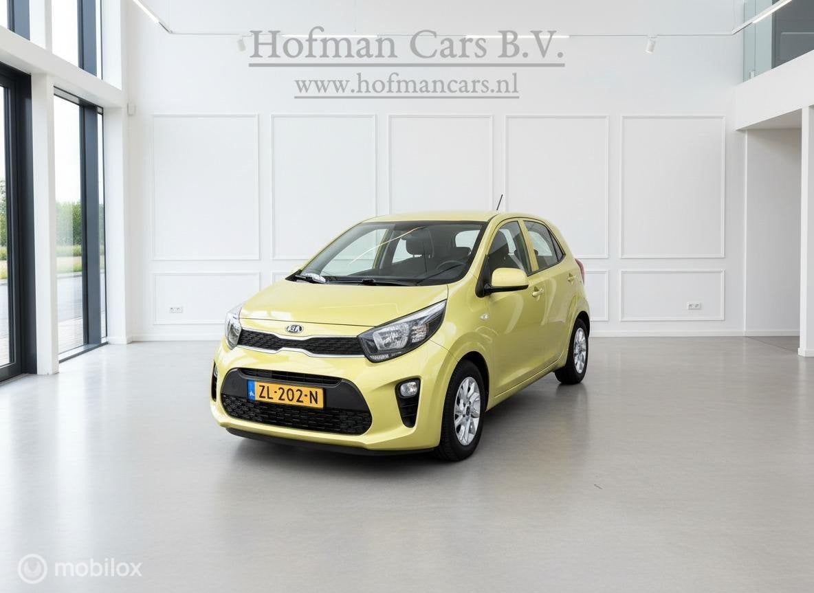 Kia Picanto 1.0 MPi DynamicLine | Camera | CarPlay | Navigat, Voorwielaandrijving, Stof, Gebruikt, 4 stoelen