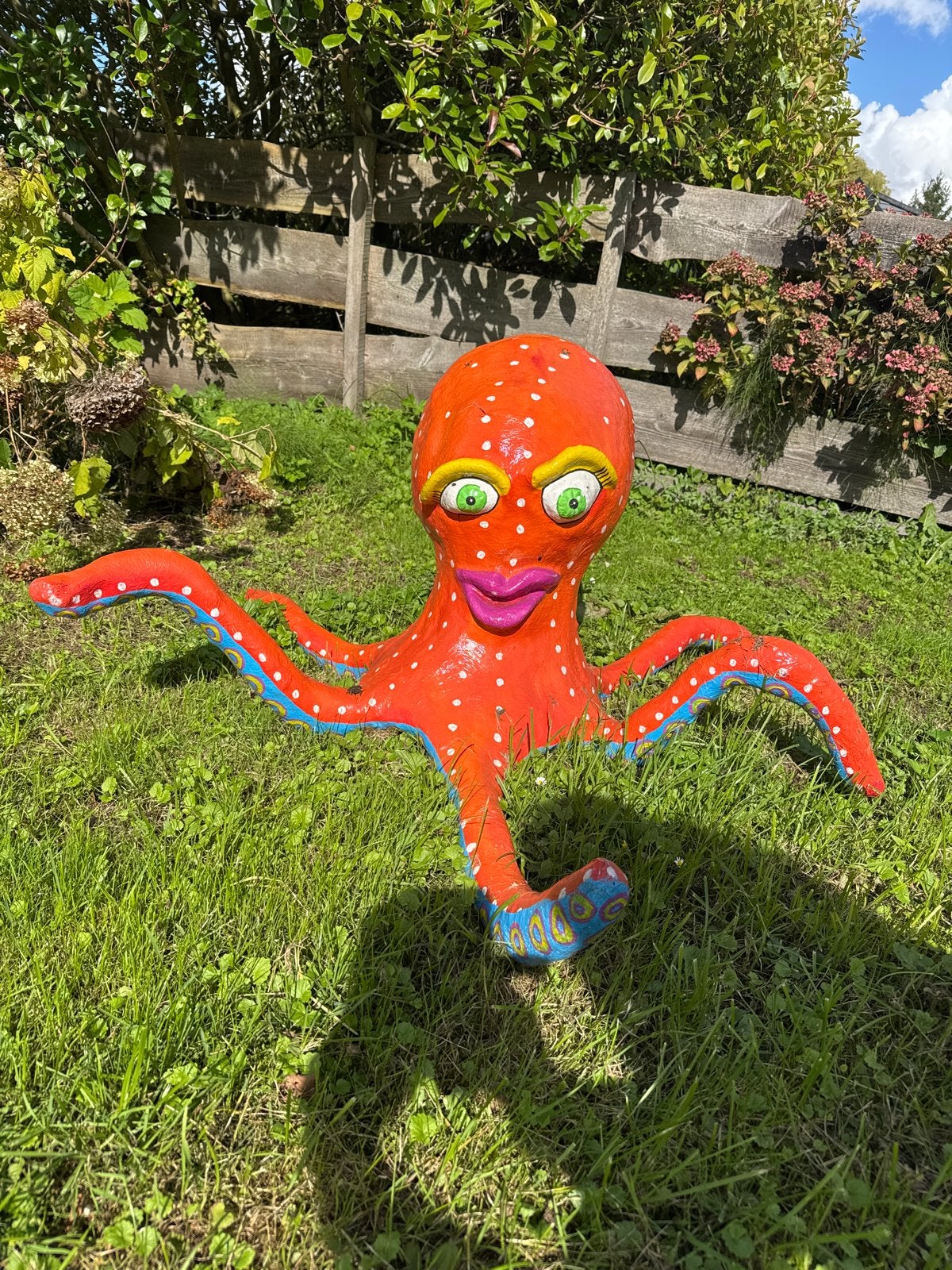 Beelden Inktvissen Decoratie voor Zwembad/Carnaval, Ophalen, Gebruikt
