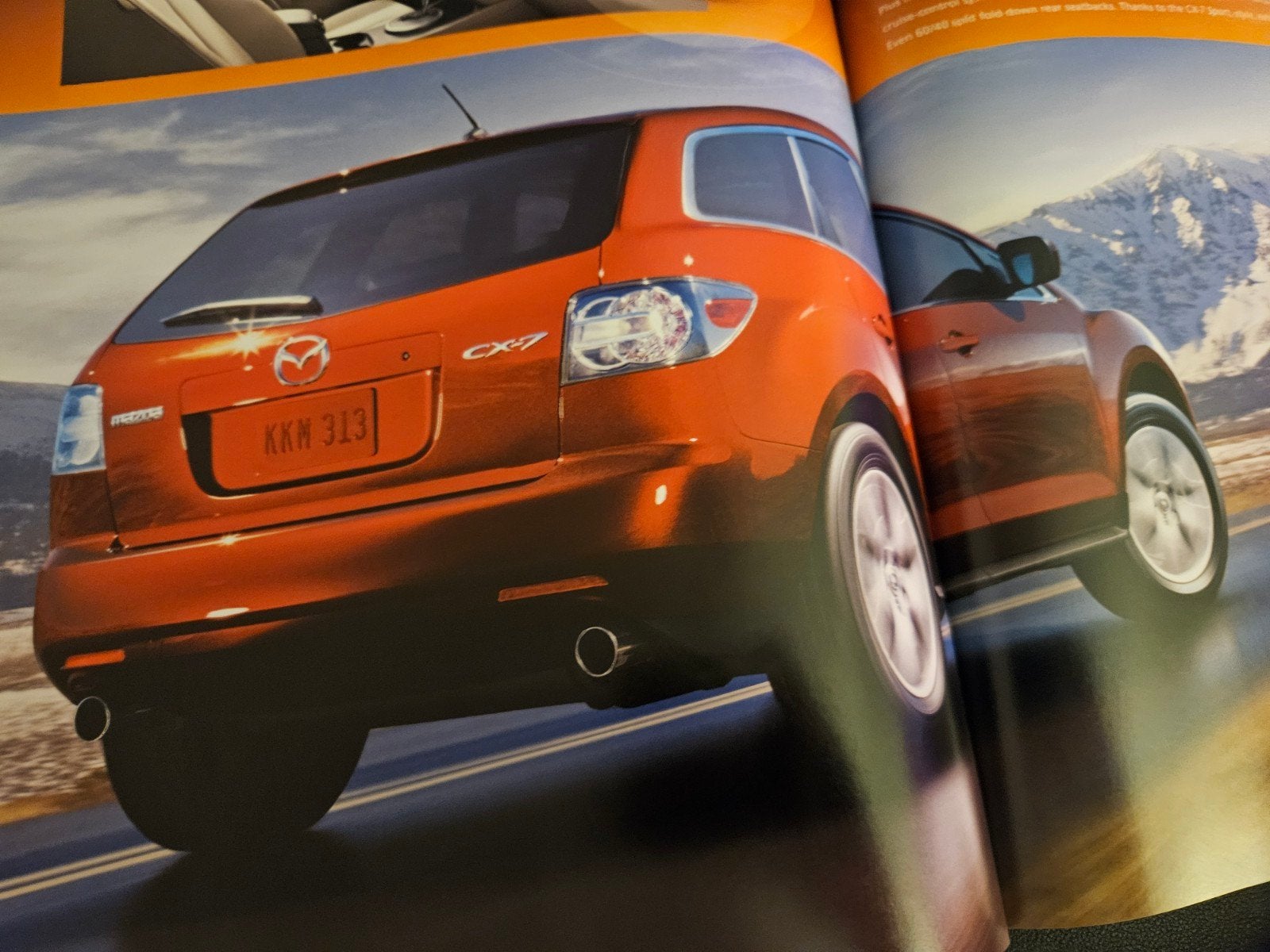 Brochure Mazda CX-7 2008 USA, Ophalen of Verzenden, Zo goed als nieuw, Mazda