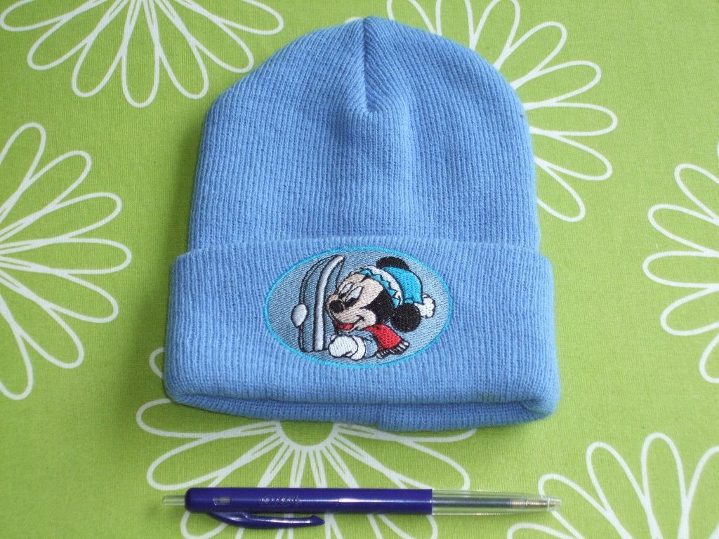 Disney - Mickey Mouse mutsje (14cm breed - plat gemeten), Ophalen of Verzenden, Nieuw, Jongetje of Meisje, Muts