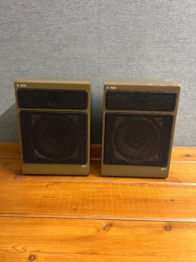 Set RFT B4124 luidsprekers , boxen , speakers ., Overige merken, Stereo speakers, Gebruikt, Ophalen of Verzenden