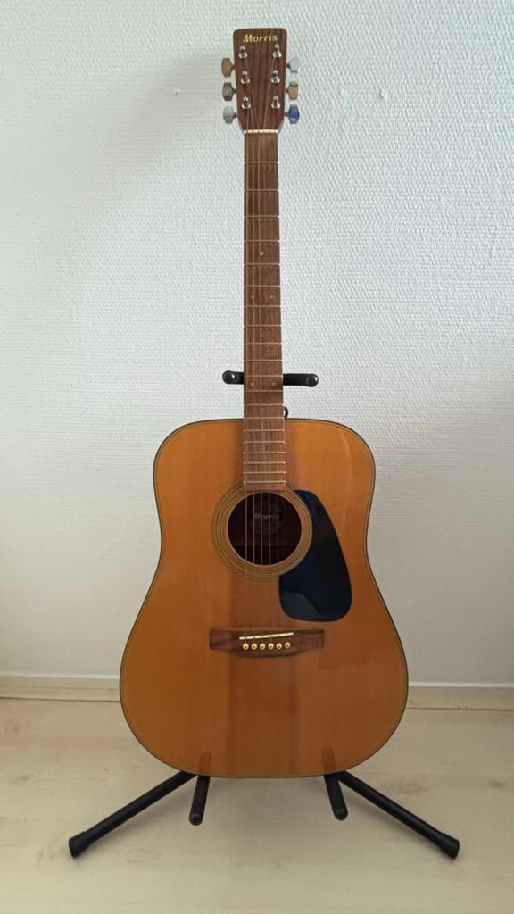 Morris akoestische gitaar MD502. Nog heel gaaf!, Muziek en Instrumenten, Snaarinstrumenten | Gitaren | Akoestisch, Ophalen, Gebruikt