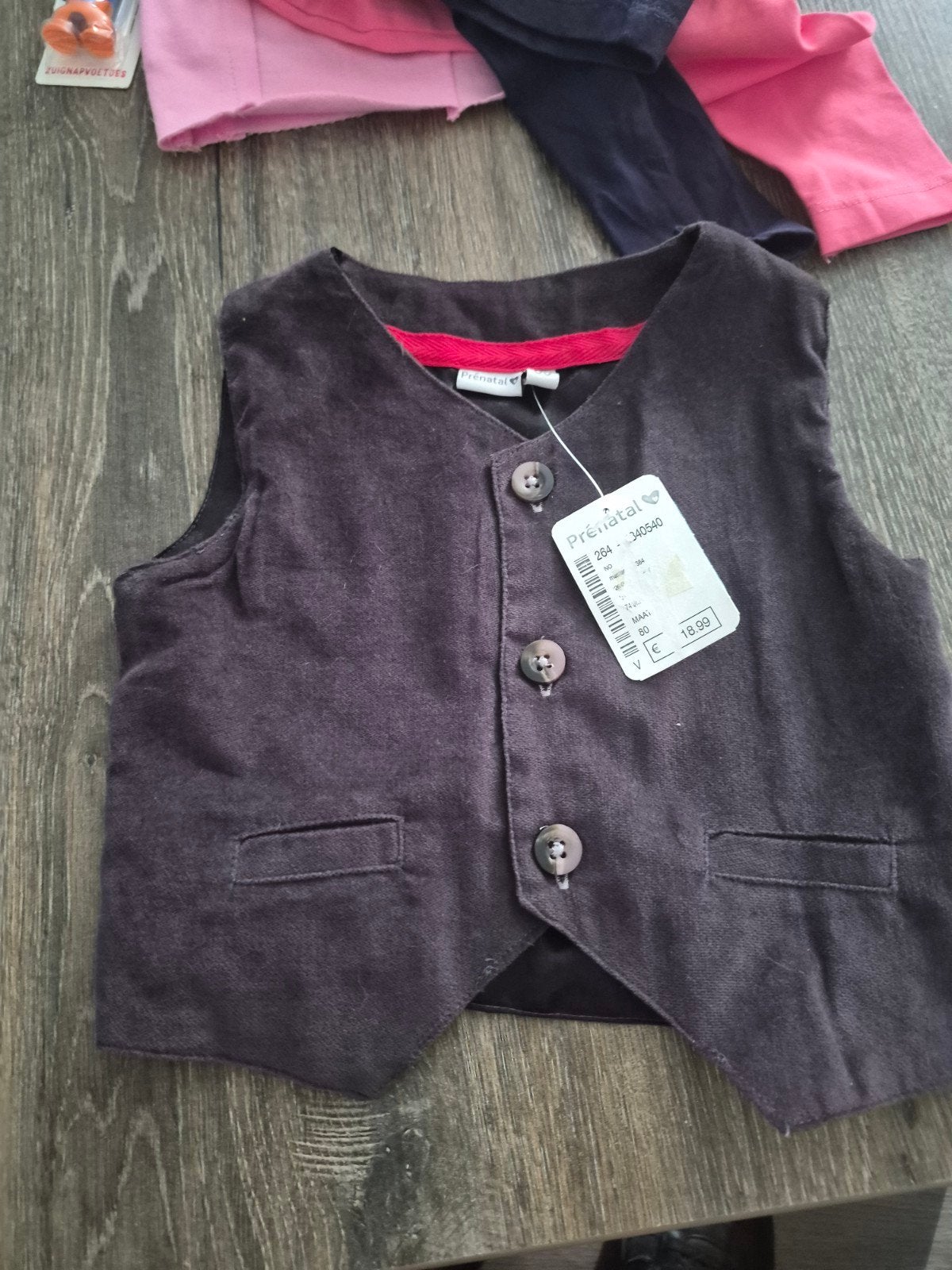 nieuw maat 80 merk prenatal, Kinderen en Baby's, Babykleding | Maat 80, Ophalen of Verzenden, Nieuw, Meisje, Jasje