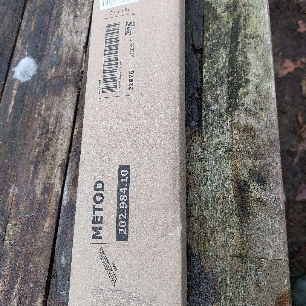 Ikea metod 202.984.10 kookeiland montageset, Huis en Inrichting, Ophalen, Minder dan 50 cm, 200 cm of meer, Zo goed als nieuw