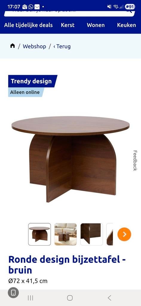 Action Japandi bijzettafel   gezocht !!, Verzenden