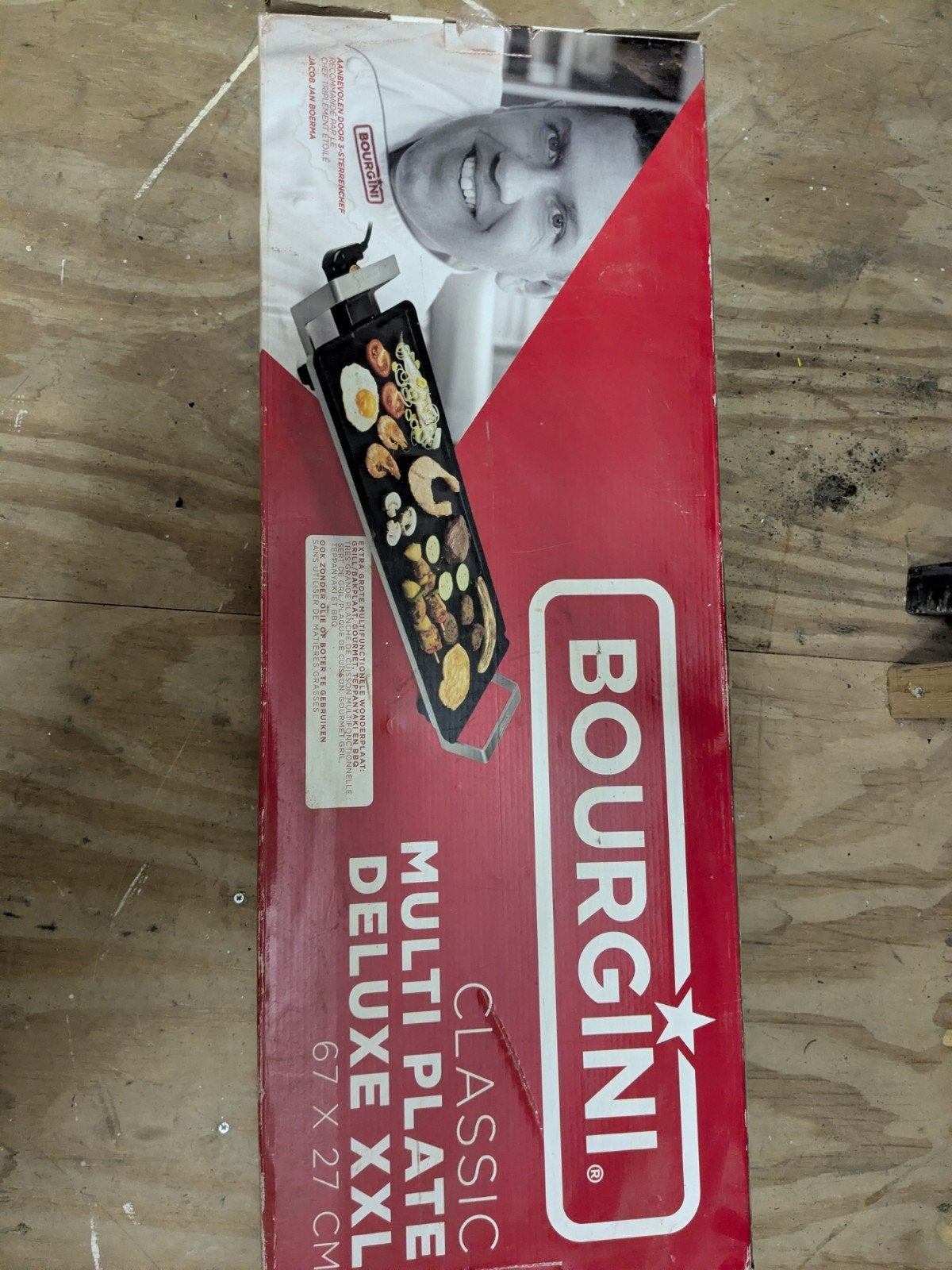 Bourgini Classic Multi Plate Deluxe XXL Grillplaat, Ophalen, Nieuw, Tafelgrill
