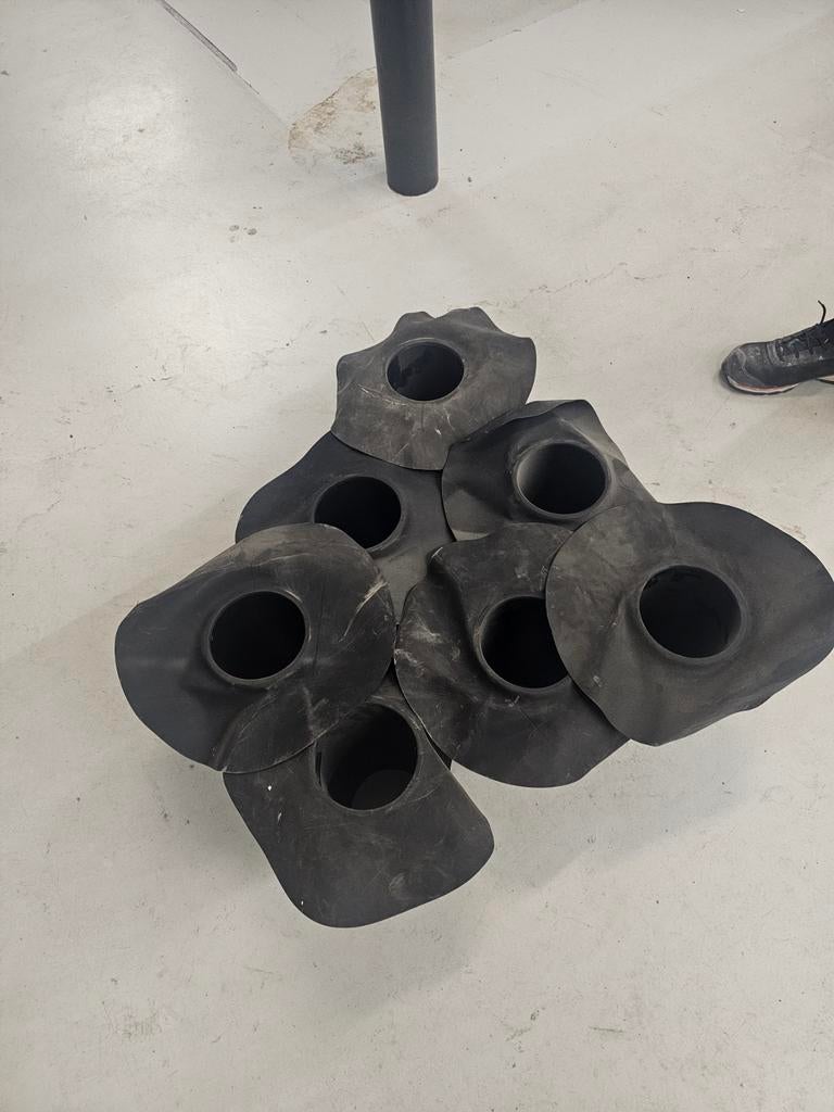 7x nieuwe EPDM onderuitloop, Ophalen of Verzenden, Nieuw, Overige typen