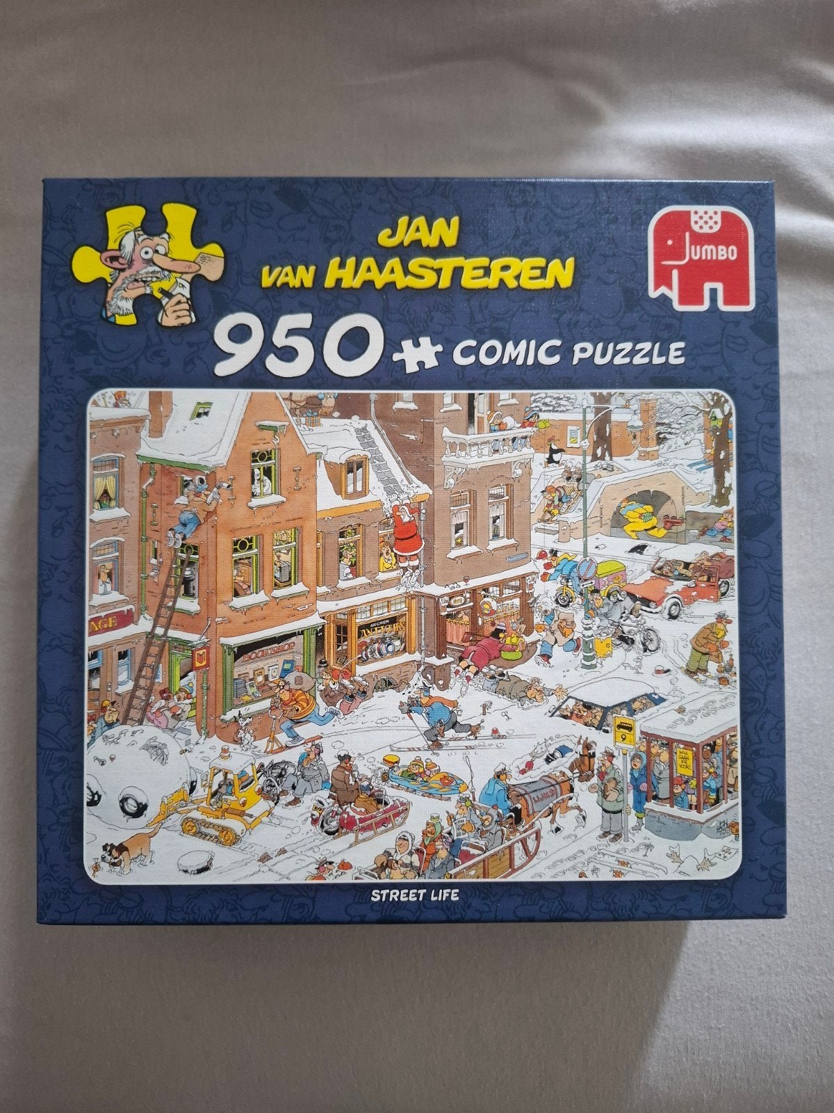 Van Haasteren puzzel, 950 stukjes,  street life, Ophalen of Verzenden, 500 t/m 1500 stukjes, Zo goed als nieuw
