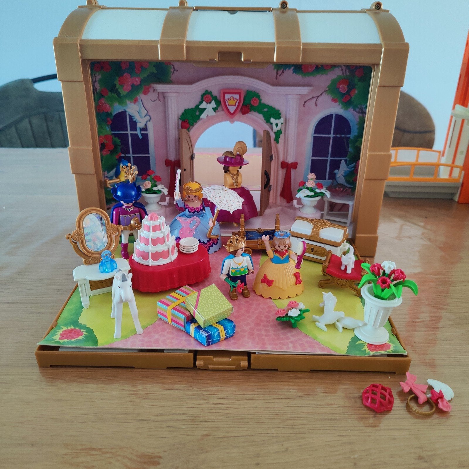 Playmobil Meeneem Prinsessenkoffer 4249 - Zo goed als nieuw, Gebouw, Complete set, Ophalen of Verzenden, Zo goed als nieuw