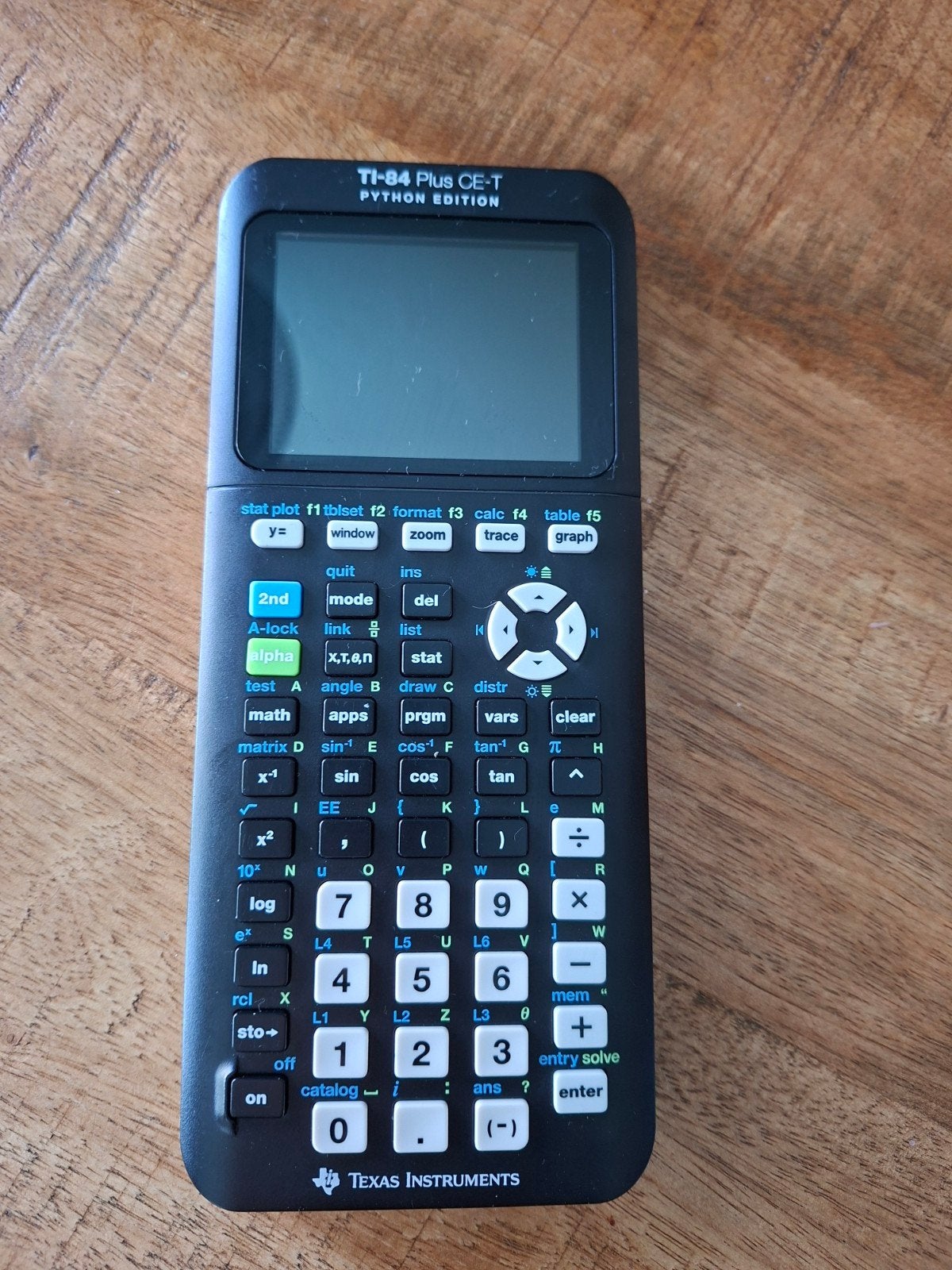 Texas rekenmachine TI 84 plus CE-T Phyton Edition, Ophalen, Grafische rekenmachine, Gebruikt