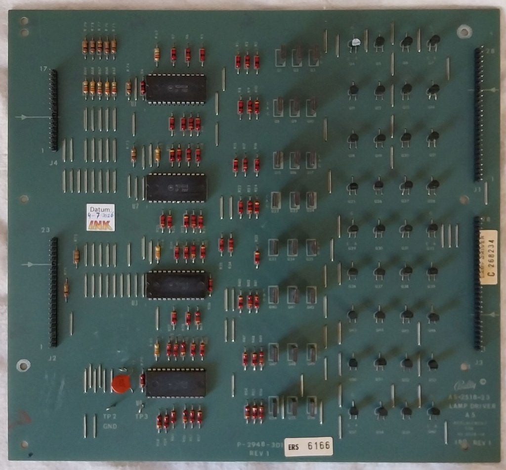 Bally AS-2518-23 Lampdriver bord, Gebruikt, Elektronisch, Bally, Onderdeel of Defecte kast