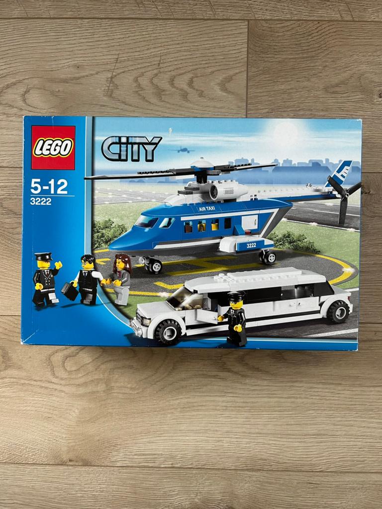 Lego 3222 - Lego City Helikopter en Limousine - *NIEUW*, Lego, City, Nieuw, Ophalen of Verzenden