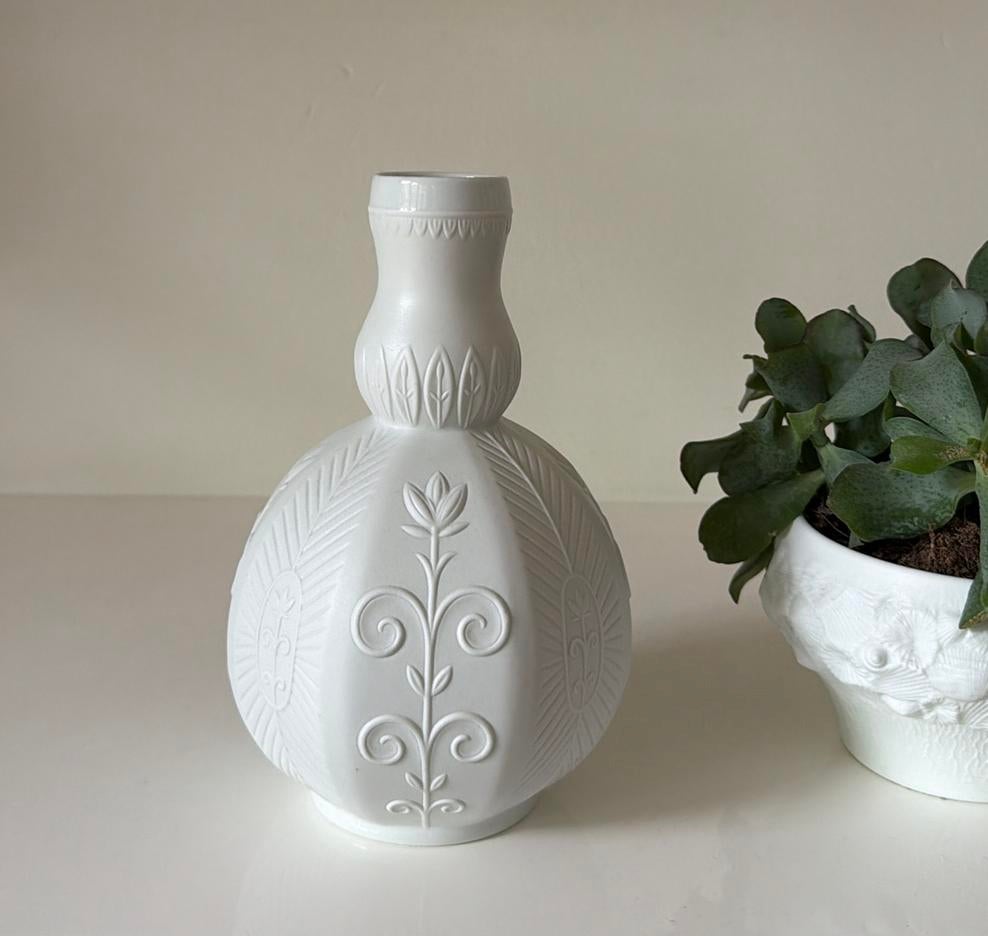 Edelstein biscuitvaas, Ophalen of Verzenden, Zo goed als nieuw, Overige kleuren, Glas