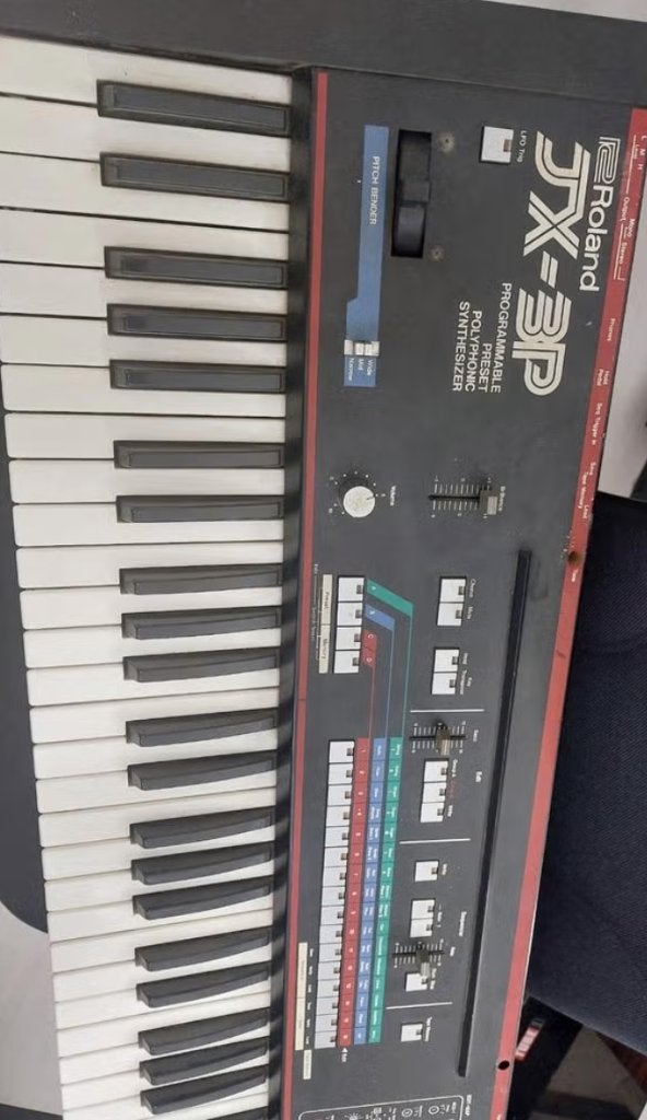 Roland JX-3P, Roland, Ophalen of Verzenden, Met midi-aansluiting, 61 toetsen