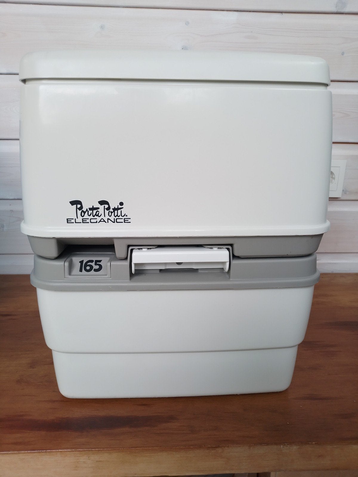 Porta Potti Elegance camping toilet, Ophalen of Verzenden, Zo goed als nieuw